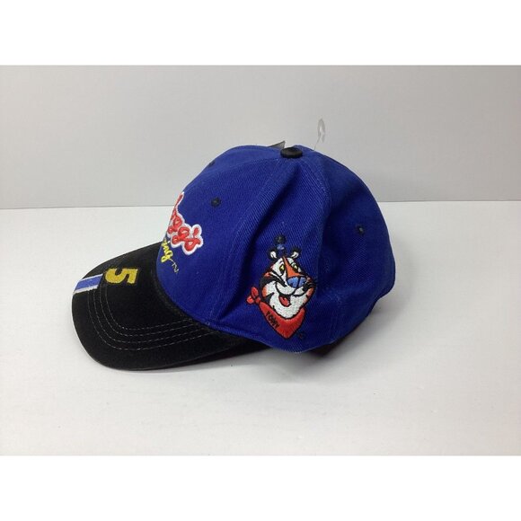 Terry Labonte Kellogg's Racing Hat Tony The Tiger Men's Adjustable Blue Black 5 - Picture 2 of 6